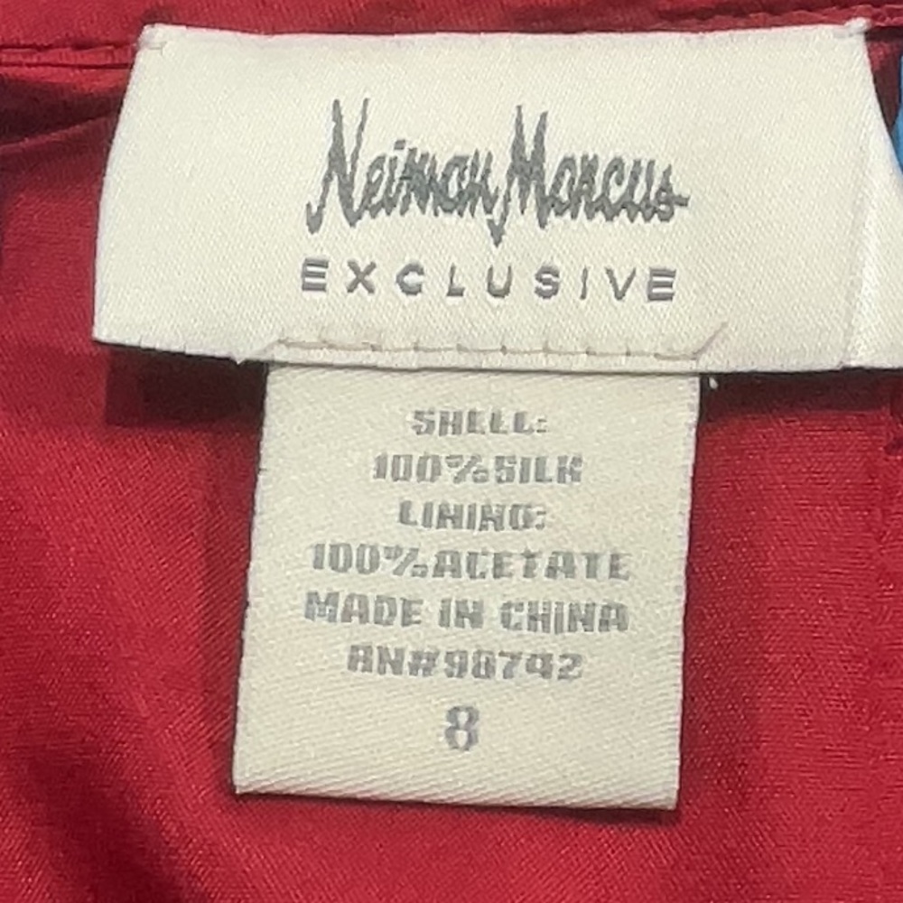 Neiman marcus silk midi skirt - Picture 2 of 2